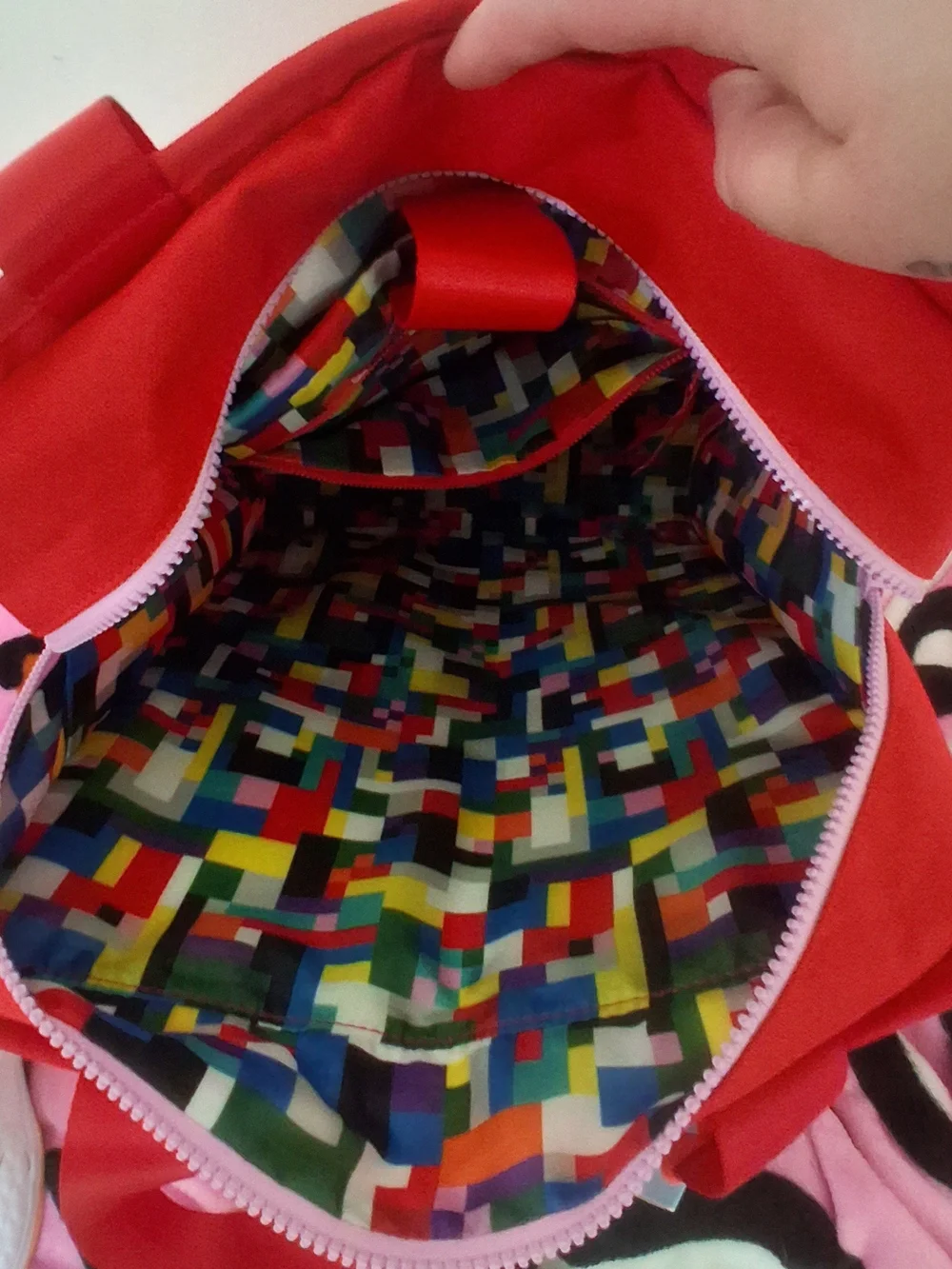 Lego Red Weekender Tote with Front Pockets